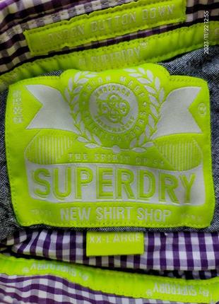 Сорочка бавовна superdry р-р ххl5 фото