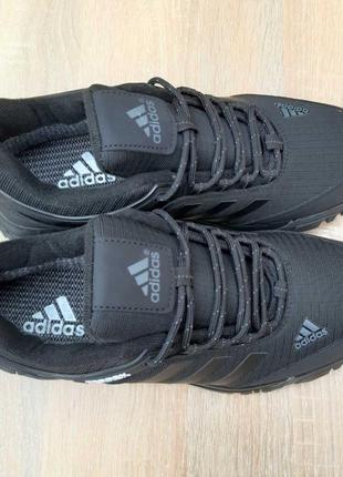 Теплі кросівки adidas terrex чорні чоловічі зимові термо кросівки адідас терекс9 фото