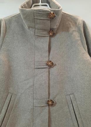 Укороченное пальто с шерстью esprit6 фото