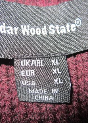 Тёплый красивый свитер cedar wood state,р.xl,отличное состояние2 фото