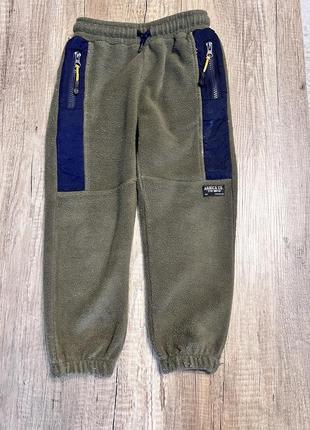 Флисовые брюки 104-110 см