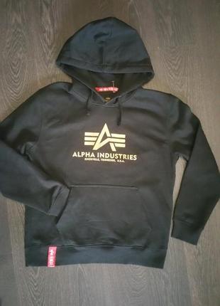 Худи утепленноеalpha industries4 фото