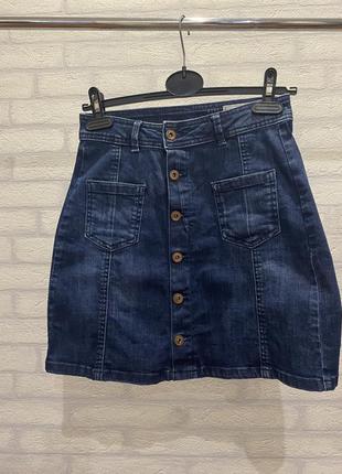 Джинсовая юбка