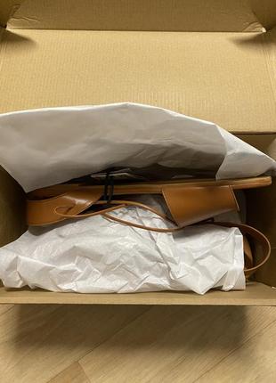 Босоножки, кожаные сандалии 40 размер. zara2 фото