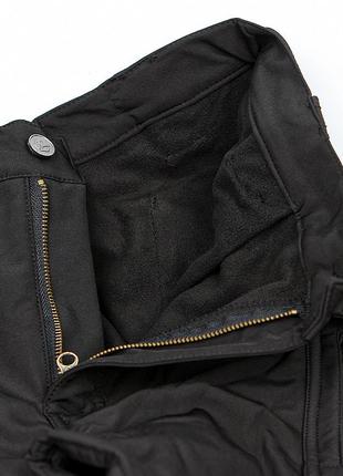 Тактичні чоловічі штани soft shell s.archon x9jrk black 3xl утеплені9 фото