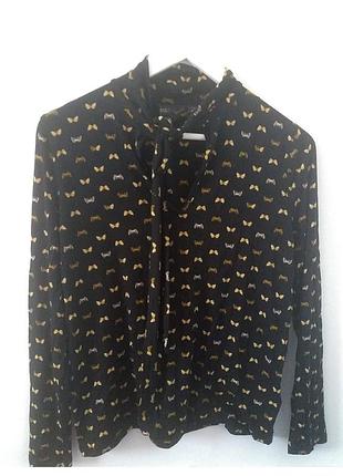 Блуза блузка кофта в метелики mark&spencer