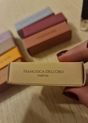 Пробник francesca dell'oro 2ml parfum оригинал4 фото