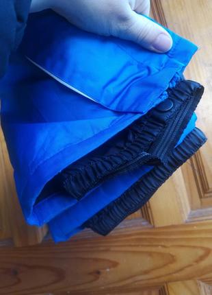 Лижні штани на 7-8 років 122-128 см зріст зимовий ❄ напівкомбінезон на лямках на хлопчика6 фото