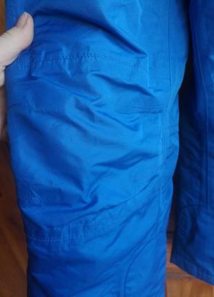 Лижні штани на 7-8 років 122-128 см зріст зимовий ❄ напівкомбінезон на лямках на хлопчика4 фото