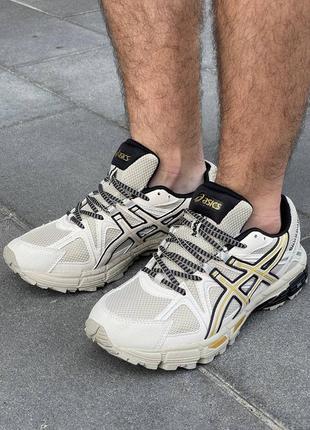 Кроссовки asics gel-kahana 8 grey yellow5 фото