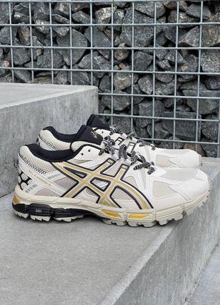 Кроссовки asics gel-kahana 8 grey yellow1 фото