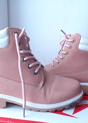 Весняні ботинки timberland barbie pink 💗