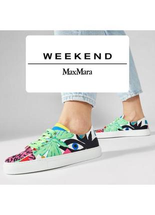 Max mara weekend мега крутые яркие мокасины кеды 37