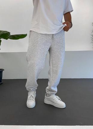 Базовые спортивные штаны 3-х нить на флисе