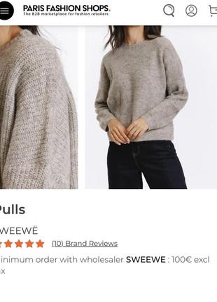 Розкішний светр з люриксом sweewe paris6 фото