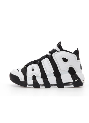 Кроссовки nike air more uptempo "winter, белые с черным.размеры 36-45