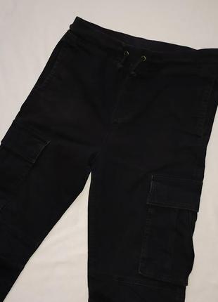 Коттоновые брюки карго, джоггеры от h&amp;m5 фото