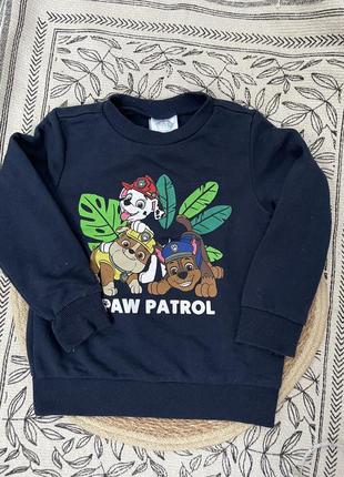 Paw patrol кофта для хлопчика