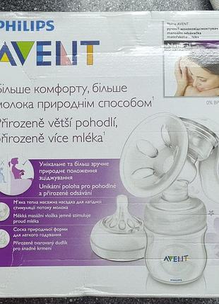 Молокоотсос philips ручной