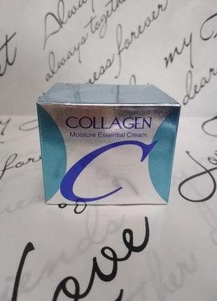 Увлажняющий крем для лица enough collagen moisture essential cream с коллагеном, 50 г