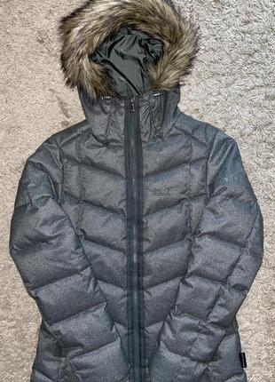 Пуховик jack wolfskin 550 fp microguard, оригинал, размер s/m