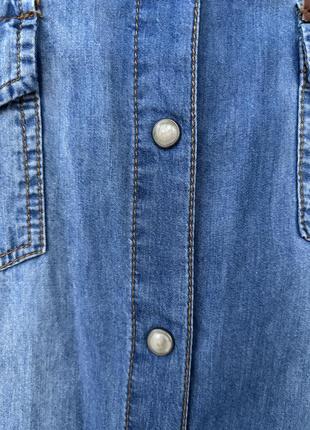 Джинсова сорочка джинсова рубашка6 фото
