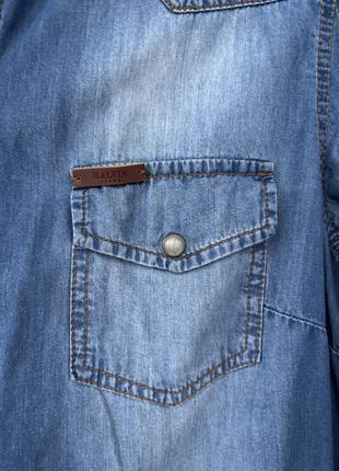 Джинсова сорочка джинсова рубашка5 фото