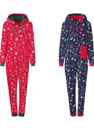 Флисовый кигуруми,пижама на новогоднюю тематику1 фото