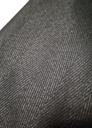 Дизайнерский жакет пиджак камзол черный как новый шелк/шерсть р s7 фото