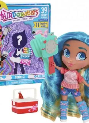 Игрушка кукла hairdorables dolls серия 3 с аксессуарами кукла в коробке кукла с длинными волосами