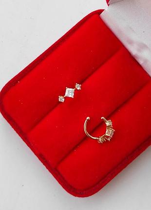 Сережки, кафи, медзолото