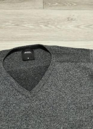 Burton menswear london серый пуловер свитер мужской джемпер6 фото