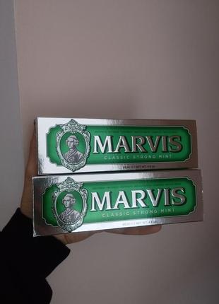 Зубна паста "класична м'ята" з ксилитол marvis classic strong mint + xylitol

85мл
