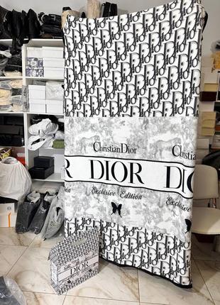 Плед брендовый в стиле dior