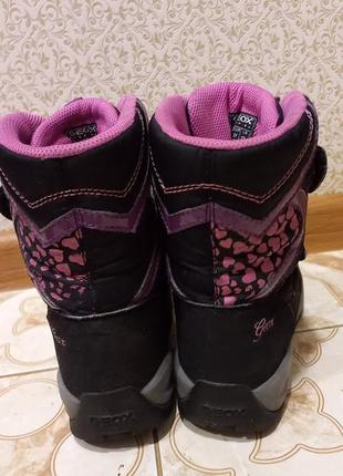 Зимові ботинки geox3 фото