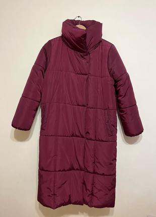 Пуховик женский coat blanket односторонний1 фото