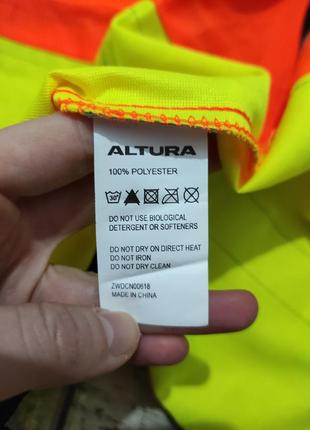 Велосипедный рабочий светоотражающий жилет altura nightvision hi-vix safety vest7 фото