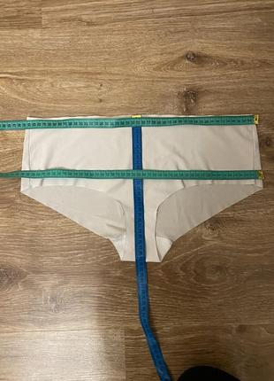 Шикарні, базові, безшовні, трусики, в ніжно кремовому, кольорі, від бренду: triumph 😤
