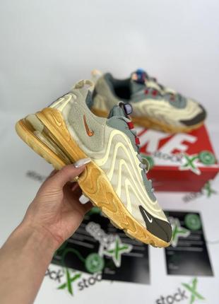 Кроссовки nike air max 270 react x travis scott 40-45 осень, мужские кроссовки 41