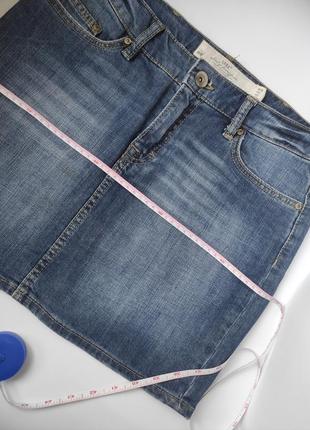 Джинсовая юбка, юбочка джинс фирменная, оригинал.2 фото