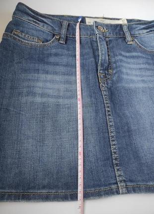Джинсовая юбка, юбочка джинс фирменная, оригинал.3 фото