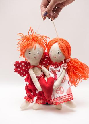 Кукла ангел пара в стиле прованс5 фото