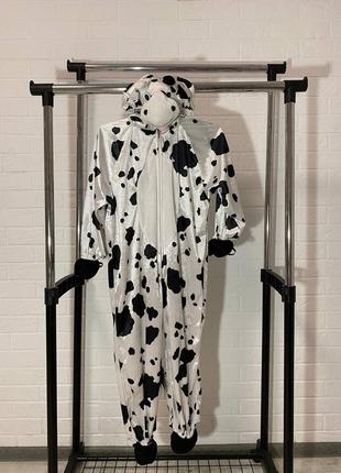 Карнавальный костюм , корова, бык, бычек, черно-белий бык, на 7-8-9-10 лет1 фото