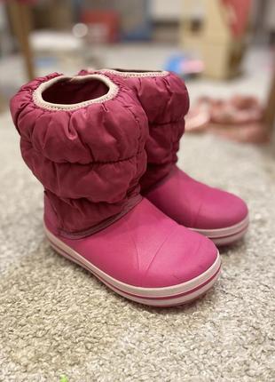 Сапоги крокс чоботи черевики crocs  c10 дутики