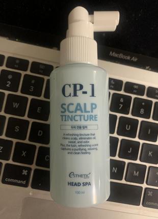 Освіжальний спрей для шкіри голови від випадіння волосся esthetic house cp-1 head spa scalp tincture1 фото