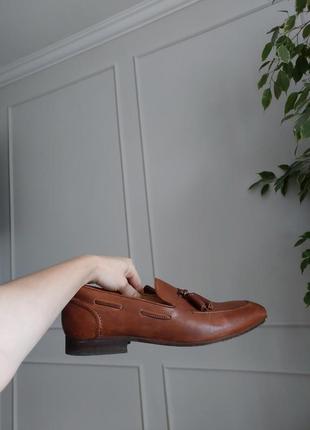 Кожаные лоферы броги туфли оксфорды мокасины шкіряні лофери броги туфлі оксфорди мокасини7 фото