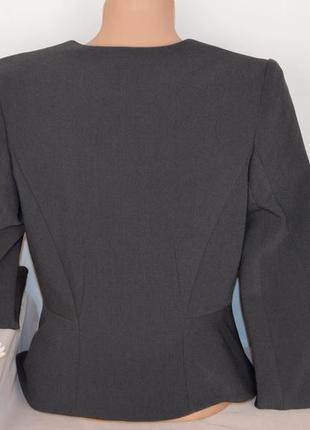 Брендовый серый пиджак жакет блейзер envii этикетка3 фото