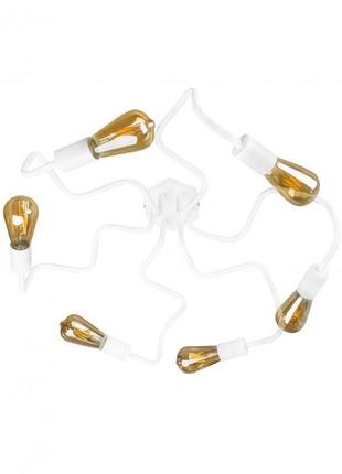 Світильник стельовий павук на 6 ламп msk electric laminari nl 5526-6 w