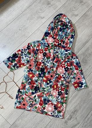 Дитячий махровий халат для дівчинки 2-3 роки