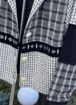 Paul harris design стильний оригінальний оверсайз піджак блейзер куртка етно стиль оригінал м4 фото